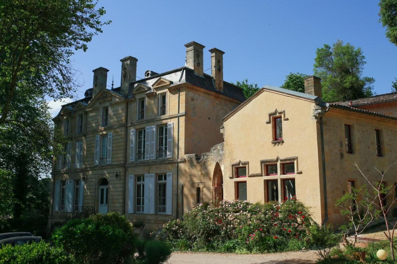 L'Abbaye Du Chateau Du Vallier Langoiran Eksteriør bilde